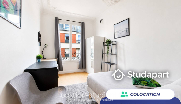 Colocation étudiante Studio &agrave; Ivry sur Seine (94200)