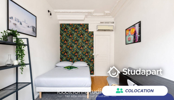 Colocation étudiante Studio &agrave; Ivry sur Seine (94200)
