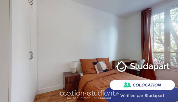 Colocation �tudiante Studio &agrave; Ivry sur Seine (94200)