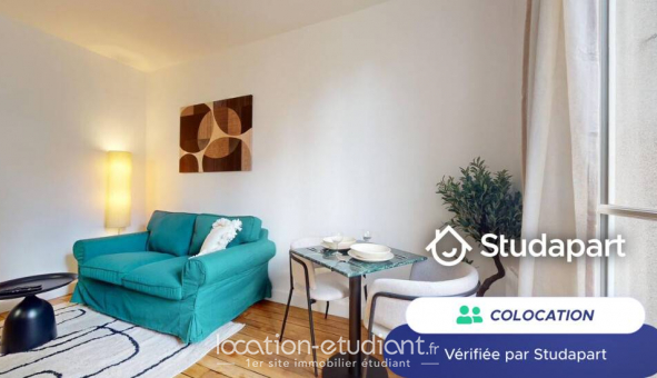 Colocation �tudiante Studio &agrave; Ivry sur Seine (94200)