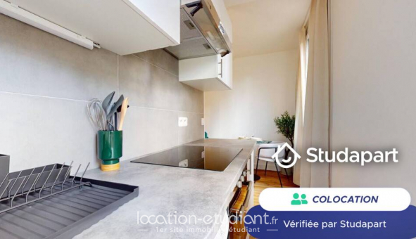 Colocation �tudiante Studio &agrave; Ivry sur Seine (94200)