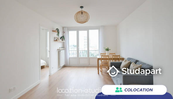 Colocation �tudiante Studio &agrave; Ivry sur Seine (94200)