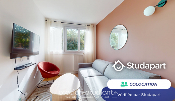Colocation étudiante Studio à L'Île Saint Denis (93450)