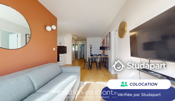 Colocation étudiante Studio à L'Île Saint Denis (93450)