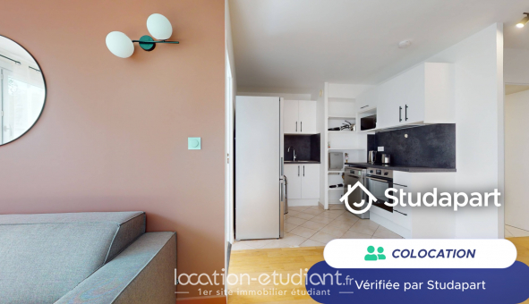 Colocation étudiante Studio à L'Île Saint Denis (93450)