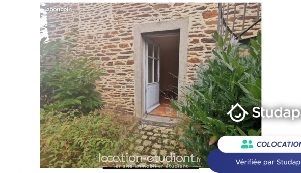 Colocation �tudiante Studio &agrave; La Chapelle des Fougeretz (35520)