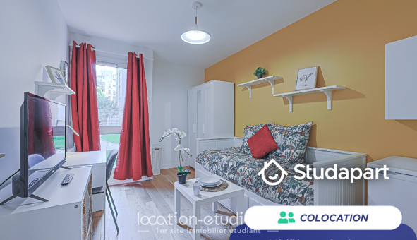 Colocation tudiante Studio à La Courneuve (93120)