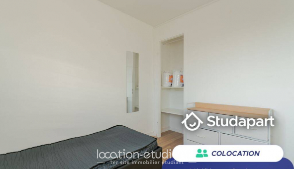 Colocation �tudiante Studio &agrave; La Courneuve (93120)