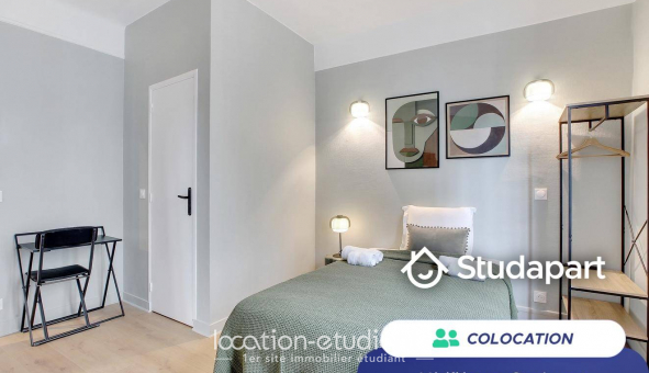 Colocation �tudiante Studio &agrave; La Courneuve (93120)