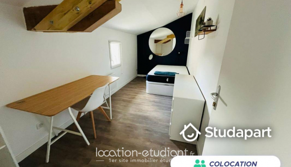 Colocation �tudiante Studio &agrave; La Couronne (16400)