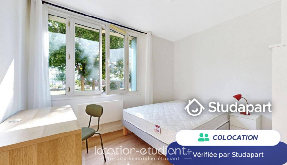 Colocation étudiante Chambre dans une colocation de 8m2