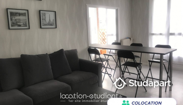 Colocation �tudiante Studio &agrave; La Riche (37520)