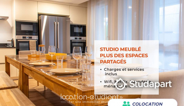 Colocation tudiante Chambre dans une colocation de 20m2