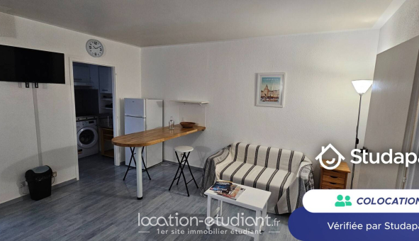 Colocation étudiante Studio &agrave; La Rochelle (17000)