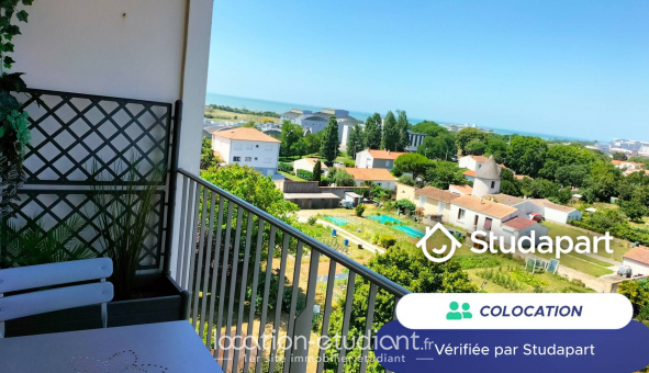 Colocation tudiante Studio à La Rochelle (17000)