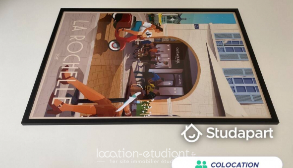 Colocation tudiante Studio à La Rochelle (17000)