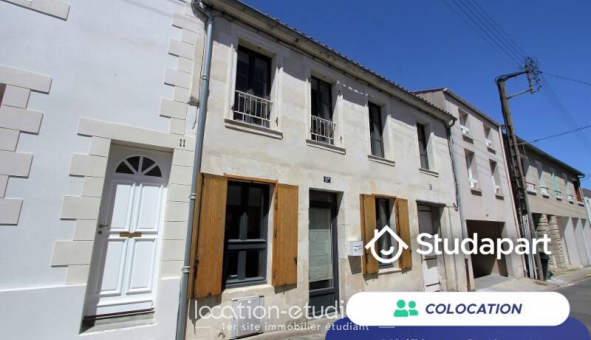 Colocation �tudiante Studio &agrave; La Rochelle (17000)