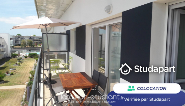 Colocation �tudiante Studio &agrave; La Rochelle (17000)