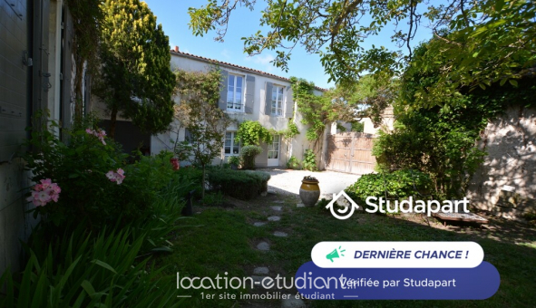 Colocation tudiante Studio à La Rochelle (17000)