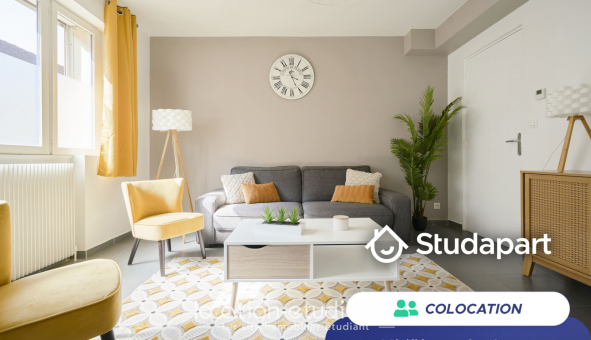 Colocation �tudiante Studio &agrave; Lambersart (59130)