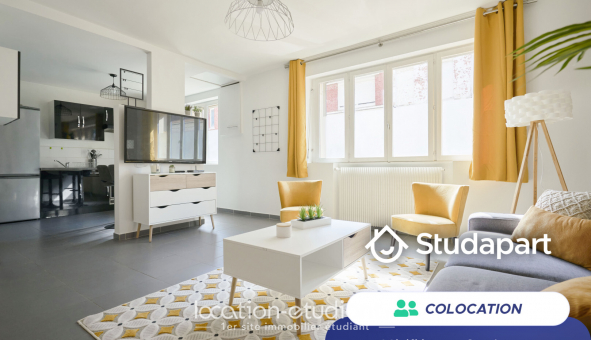 Colocation �tudiante Studio &agrave; Lambersart (59130)