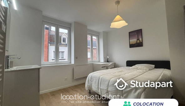 Colocation �tudiante Studio &agrave; Lambersart (59130)