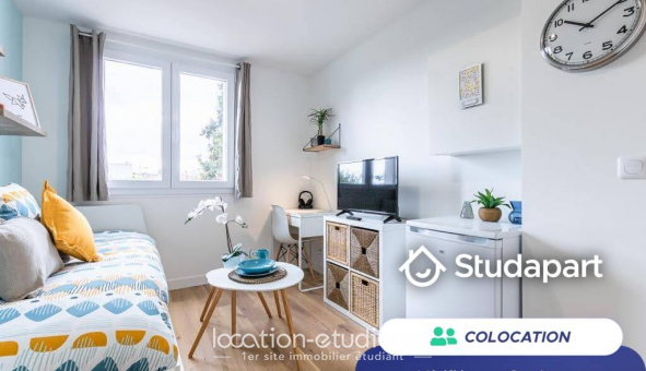 Colocation �tudiante Studio &agrave; Le Bourget (93350)