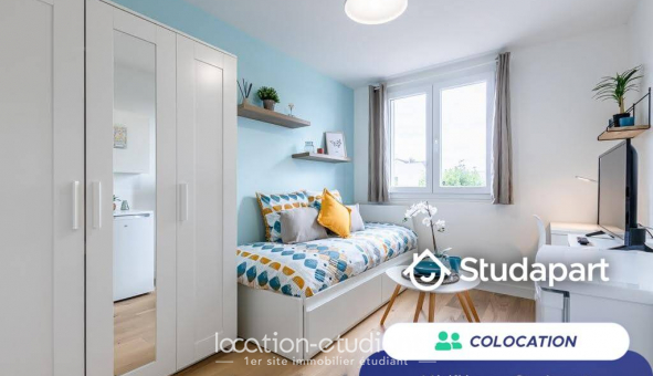 Colocation �tudiante Studio &agrave; Le Bourget (93350)