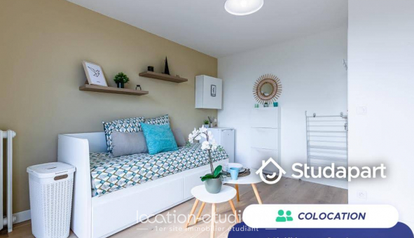 Colocation �tudiante Studio &agrave; Le Bourget (93350)