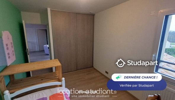 Colocation tudiante Studio à Le Cellier (44850)