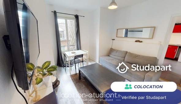Colocation tudiante Studio à Le Havre (76620)