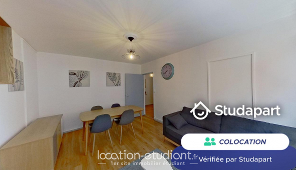 Colocation tudiante Studio à Le Havre (76620)