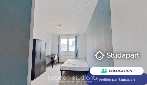 Colocation tudiante Studio à Le Havre (76620)