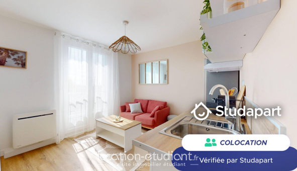 Colocation tudiante Studio à Le Havre (76620)
