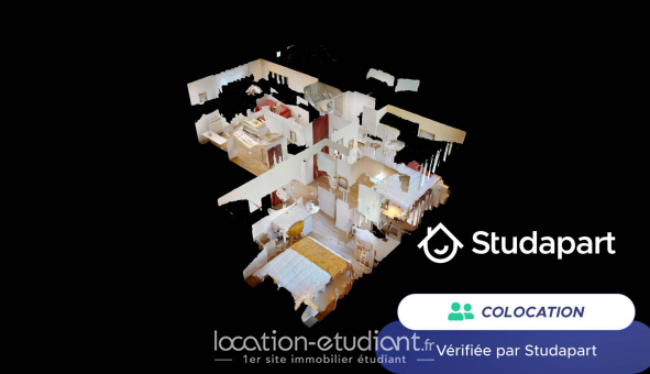 Colocation tudiante Studio à Le Havre (76620)