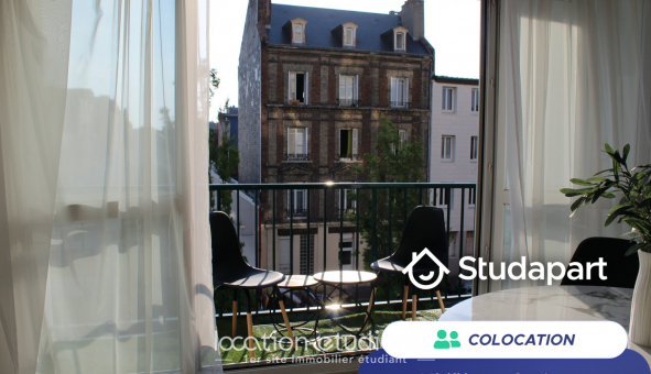 Colocation tudiante T4 à Le Havre (76620)