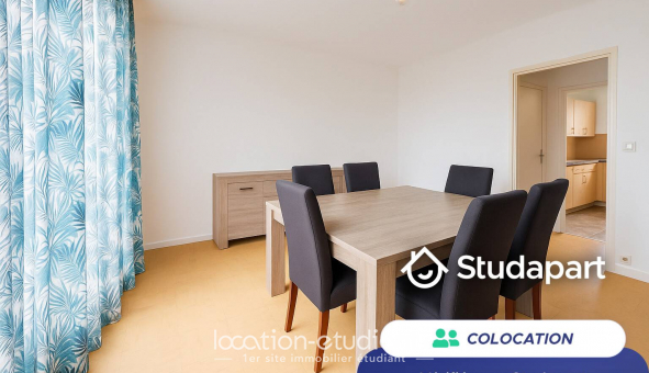 Colocation tudiante Studio à Le Mans (72100)