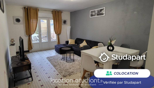 Colocation tudiante Studio à Le Mans (72100)