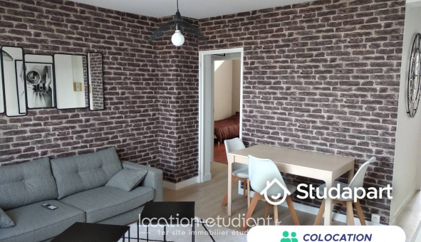 Colocation étudiante Studio à Le Mans (72100)