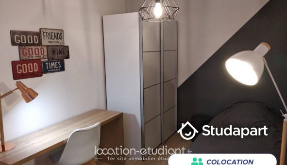 Colocation étudiante Studio à Le Mans (72100)