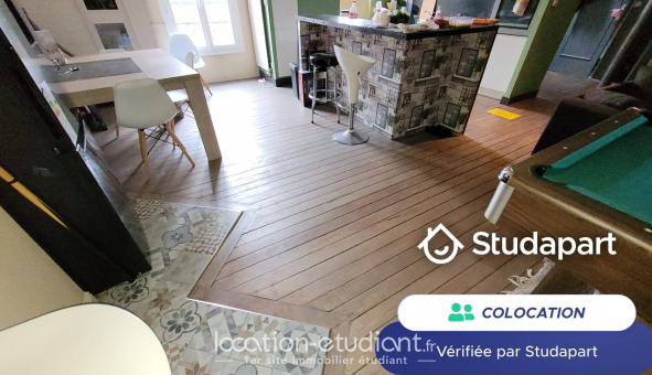 Colocation tudiante Studio à Le Mans (72100)