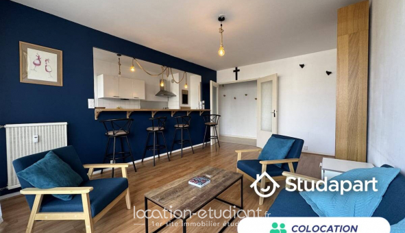 Colocation �tudiante Studio &agrave; Le Mans (72100)