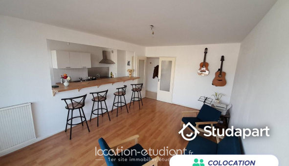 Colocation �tudiante Studio &agrave; Le Mans (72100)