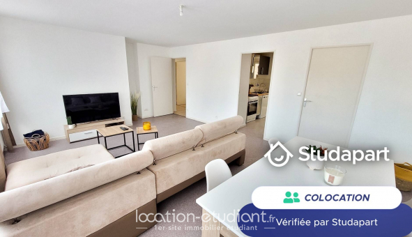 Colocation �tudiante Studio &agrave; Le Mans (72100)