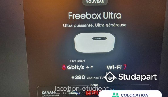 Colocation �tudiante Studio &agrave; Le Mans (72100)