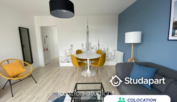 Colocation �tudiante Studio &agrave; Le Plessis Tr�vise (94420)