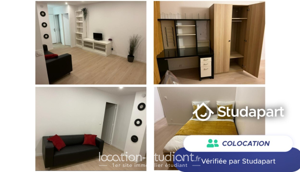 Colocation étudiante Studio &agrave; Les Ulis (91940)