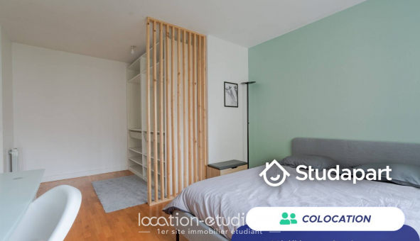 Colocation étudiante Studio à Les Ulis (91940)