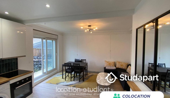 Colocation �tudiante Studio &agrave; Levallois Perret (92300)