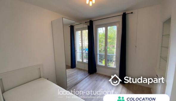 Colocation �tudiante Studio &agrave; Levallois Perret (92300)